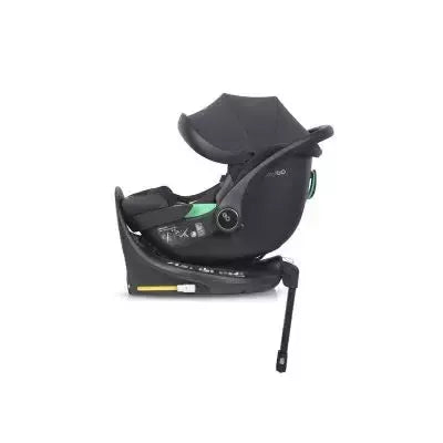 Pasisukanti autokėdutė su isofix baze Easy go Buz Pro I-size 0-13, Ink