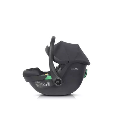 Pasisukanti autokėdutė su isofix baze Easy go Buz Pro I-size 0-13, Ink