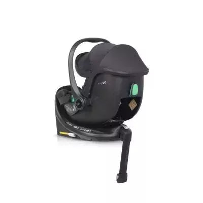 Pasisukanti autokėdutė su isofix baze Easy go Buz Pro I-size 0-13, Ink