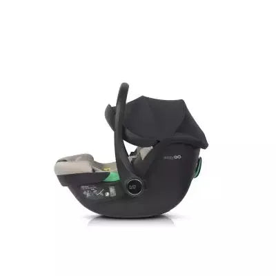 Pasisukanti autokėdutė su isofix baze Easy go Buz Pro I-size 0-13, Taupe