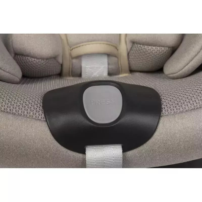 Pasisukanti autokėdutė su isofix baze Easy go Buz Pro I-size 0-13, Taupe