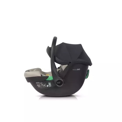 Pasisukanti autokėdutė su isofix baze Easy go Buz Pro I-size 0-13, Taupe