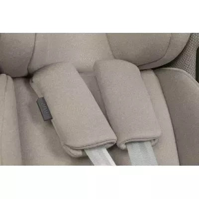 Pasisukanti autokėdutė su isofix baze Easy go Buz Pro I-size 0-13, Taupe