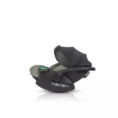 Pasisukanti, gulima autokėdutė su isofix baze Easy go Buz Pro Xtd I-size 0-13, Greener