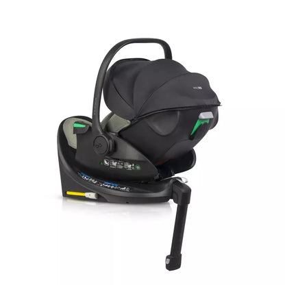 Pasisukanti, gulima autokėdutė su isofix baze Easy go Buz Pro Xtd I-size 0-13, Greener