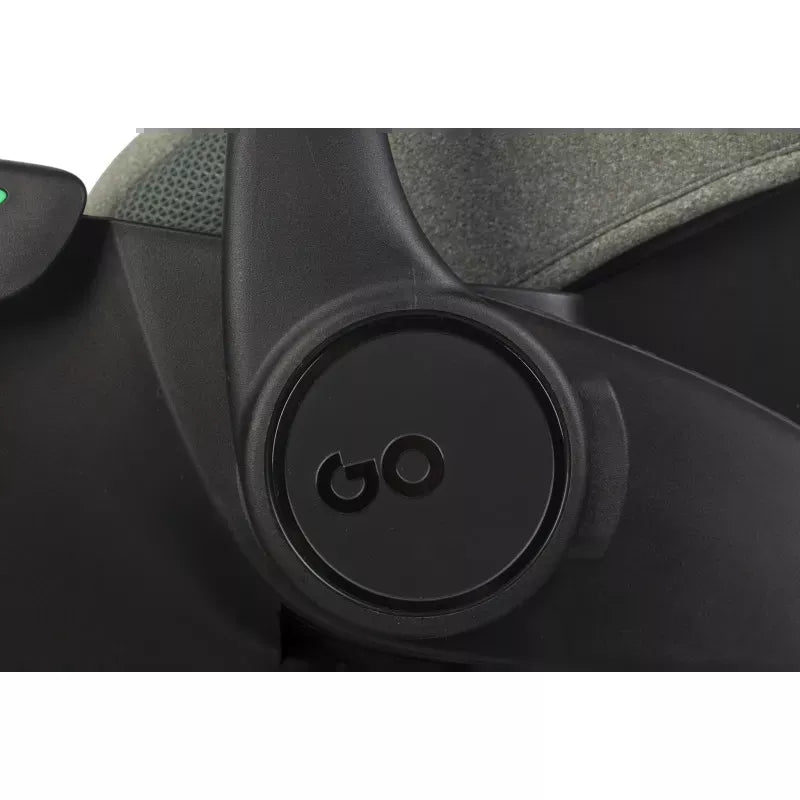 Pasisukanti, gulima autokėdutė su isofix baze Easy go Buz Pro Xtd I-size 0-13, Greener