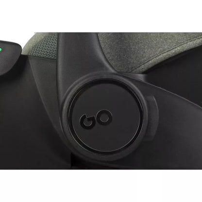 Pasisukanti, gulima autokėdutė su isofix baze Easy go Buz Pro Xtd I-size 0-13, Greener