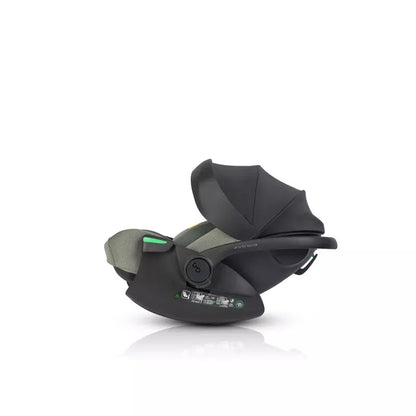 Pasisukanti, gulima autokėdutė su isofix baze Easy go Buz Pro Xtd I-size 0-13, Greener