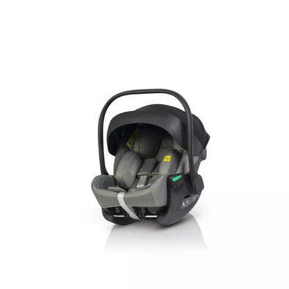 Pasisukanti, gulima autokėdutė su isofix baze Easy go Buz Pro Xtd I-size 0-13, Greener