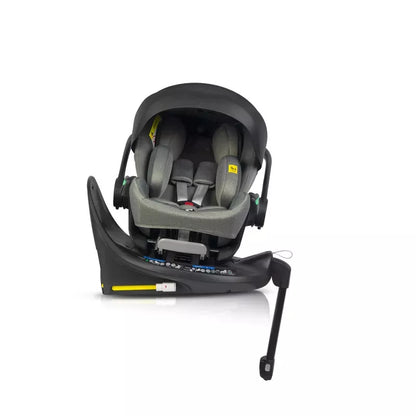 Pasisukanti, gulima autokėdutė su isofix baze Easy go Buz Pro Xtd I-size 0-13, Greener