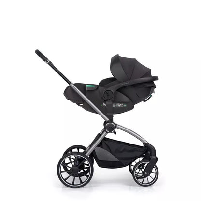 Pasisukanti, gulima autokėdutė su isofix baze Easy go Buz Pro Xtd I-size 0-13, Ink