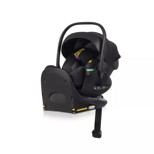 Pasisukanti, gulima autokėdutė su isofix baze Easy go Buz Pro Xtd I-size 0-13, Ink