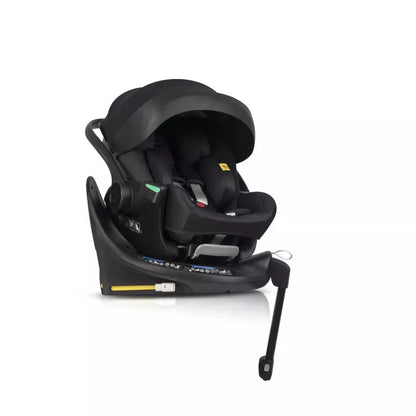 Pasisukanti, gulima autokėdutė su isofix baze Easy go Buz Pro Xtd I-size 0-13, Ink