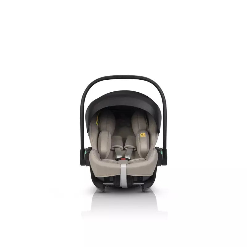 Pasisukanti, gulima autokėdutė su isofix baze Easy go Buz Pro Xtd I-size 0-13, Taupe