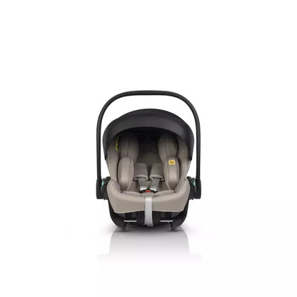 Pasisukanti, gulima autokėdutė su isofix baze Easy go Buz Pro Xtd I-size 0-13, Taupe
