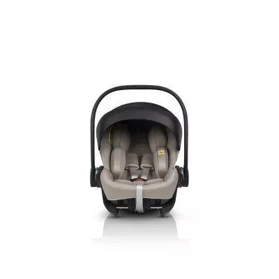 Pasisukanti, gulima autokėdutė su isofix baze Easy go Buz Pro Xtd I-size 0-13, Taupe