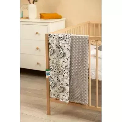 Sensillo Minky pledukas 75x100 cm., Pilka