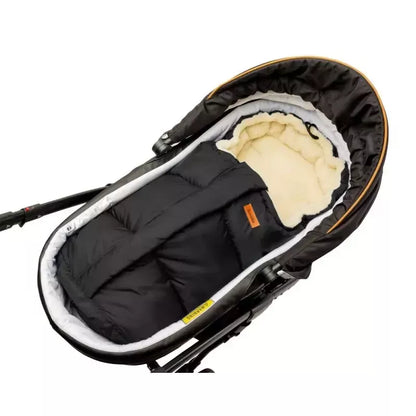 Sensillo vokelis vežimėliui, vilnonis, 3in1, 100-80×45, Black, 8478