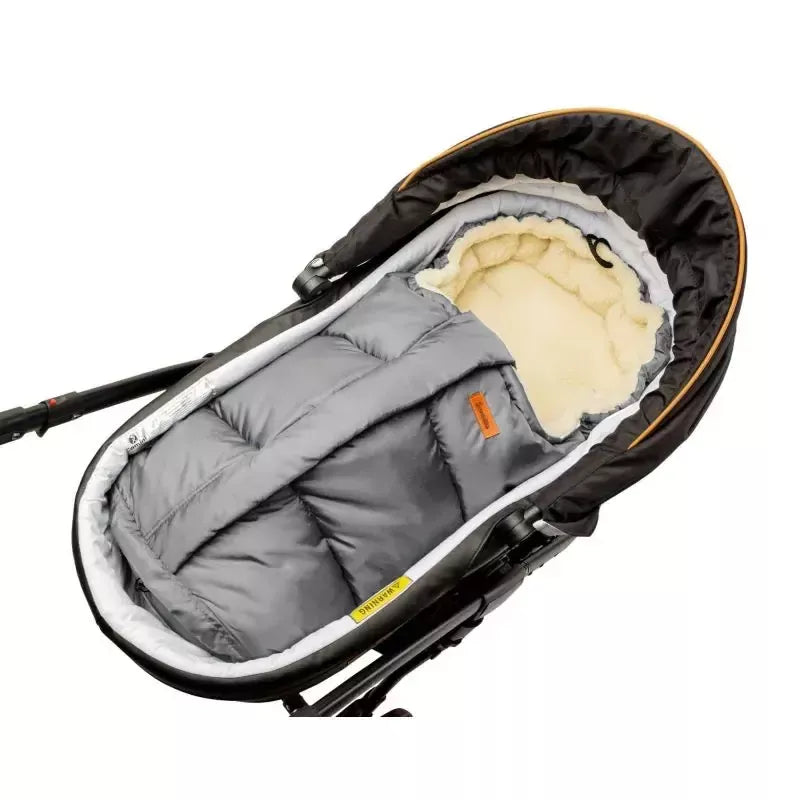 Sensillo vokelis vežimėliui, vilnonis, 3in1, 100-80×45, Grey, 8476