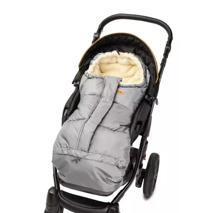 Sensillo vokelis vežimėliui, vilnonis, 3in1, 100-80×45, Grey, 8476