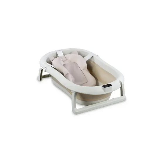 Sulankstoma vonia Bath & Care su termometru, Beige