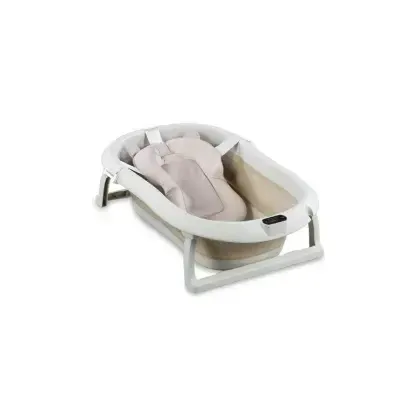 Sulankstoma vonia Bath & Care su termometru, Beige
