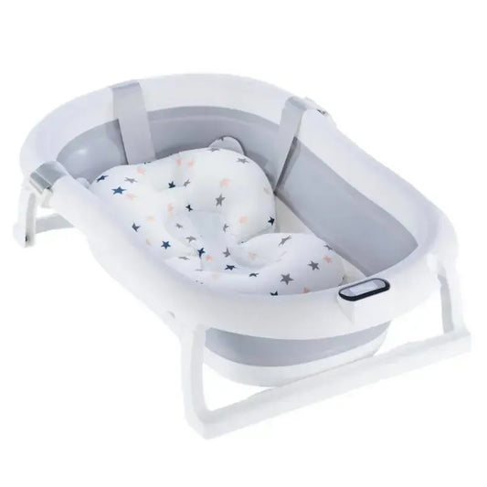 Sulankstoma vonia Bath & Care su termometru, Grey