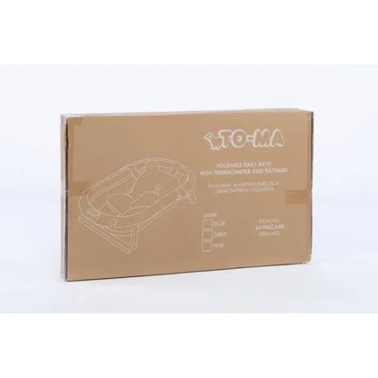 Sulankstoma vonia Bath & Care su termometru, Grey