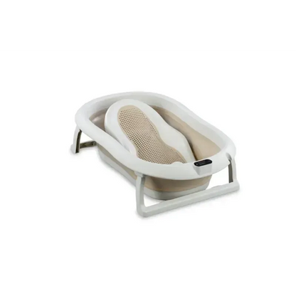 Sulankstoma vonia Bath & Care su termometru ir gultuku, Beige