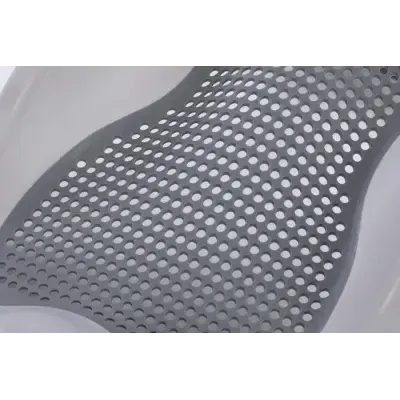 Sulankstoma vonia Bath & Care su termometru ir gultuku, Dark grey