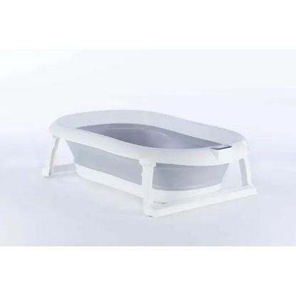 Sulankstoma vonia Bath & Care su termometru ir gultuku, Grey