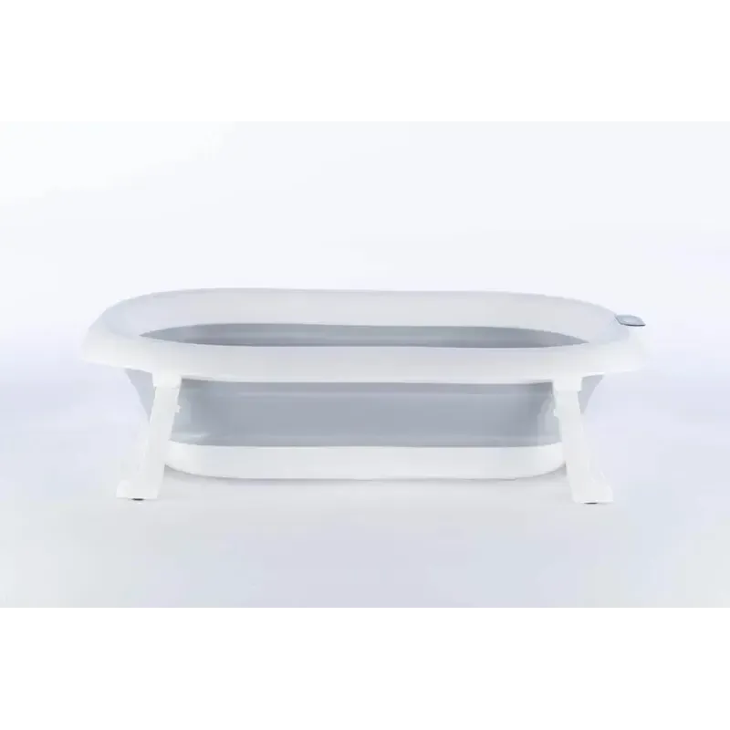 Sulankstoma vonia Bath & Care su termometru ir gultuku, Grey
