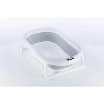 Sulankstoma vonia Bath & Care su termometru ir gultuku, Grey