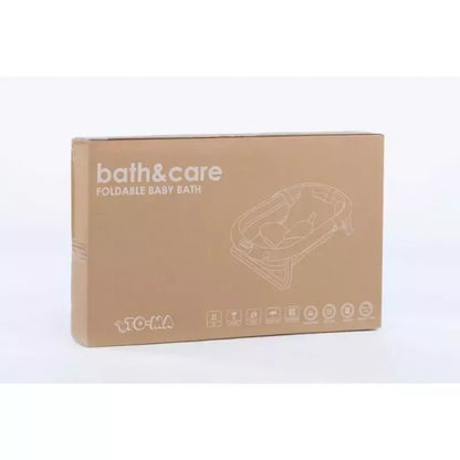 Sulankstoma vonia Bath & Care su termometru, Pink