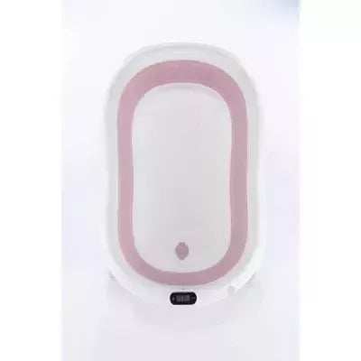 Sulankstoma vonia Bath & Care su termometru, Pink