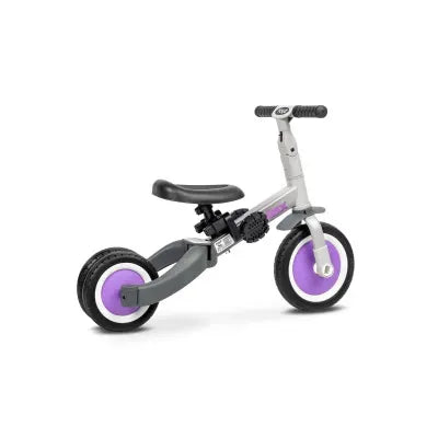 Dviratukas/triratukas Toyz FOX 4in1, grey/purple