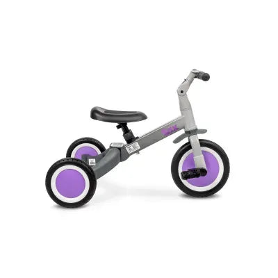 Dviratukas/triratukas Toyz FOX 4in1, grey/purple