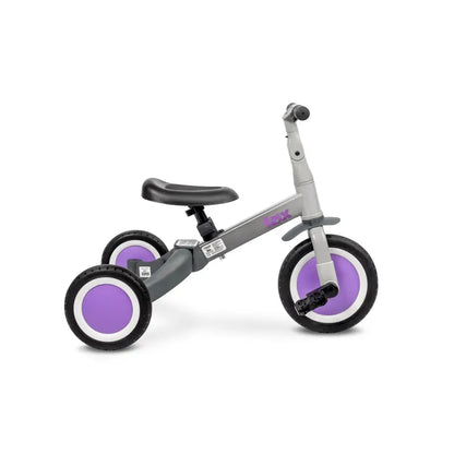 Dviratukas/triratukas Toyz FOX 4in1, grey/purple