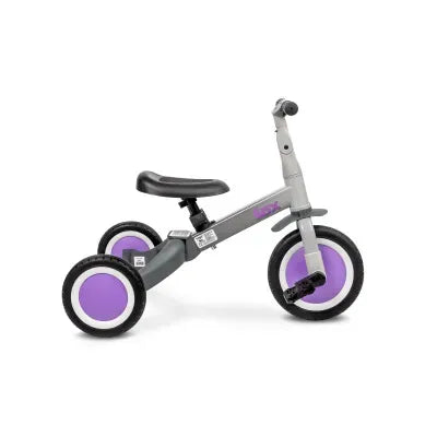 Dviratukas/triratukas Toyz FOX 4in1, grey/purple
