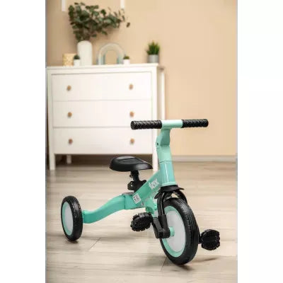 Dviratukas/triratukas Toyz FOX 4in1, turquoise