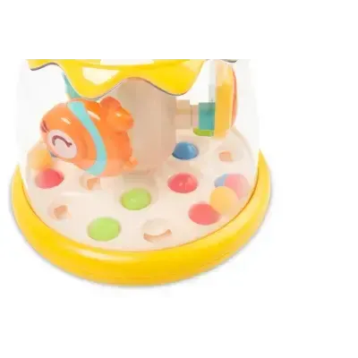 TOYZ sukamas edukacinis žaislas – Gyvūnėliai, Geltona
