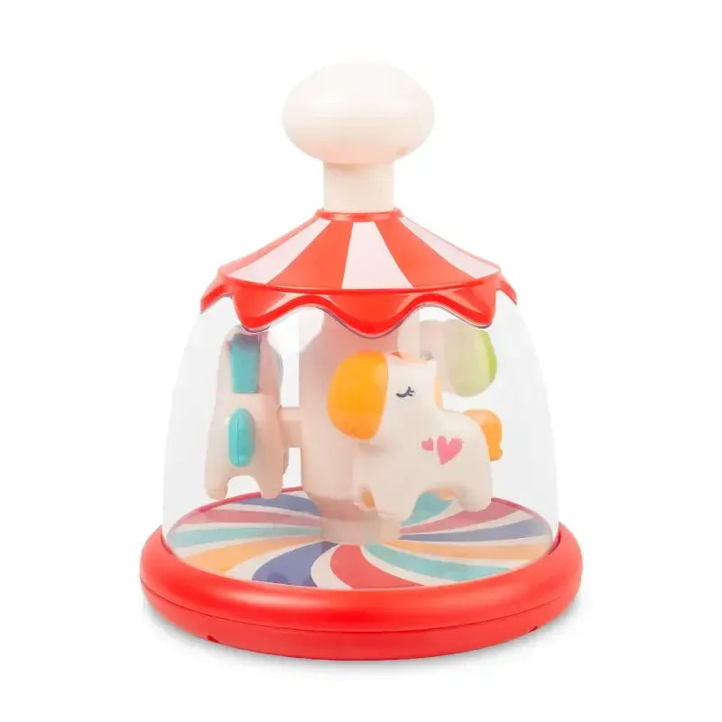 TOYZ sukamas edukacinis žaislas – Poniai, Raudona