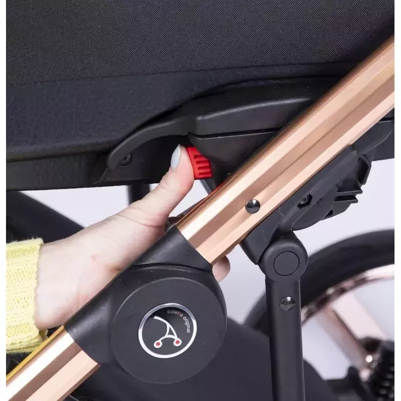 Universalus vežimėlis Coletto Fado 2in1, FA-06, Black