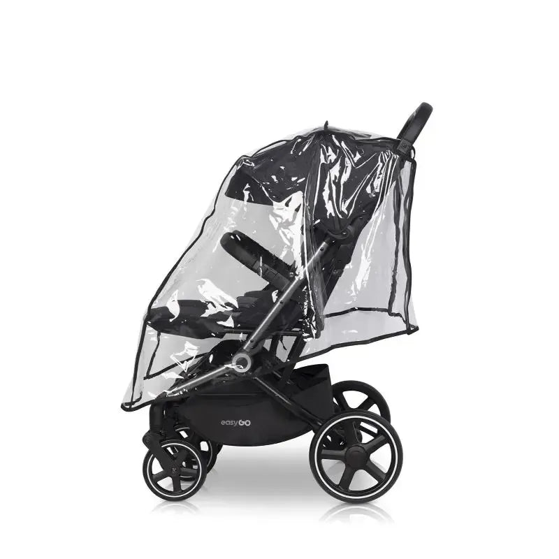 Vežimėlis dvynukams Easy go Echo, Ebony black