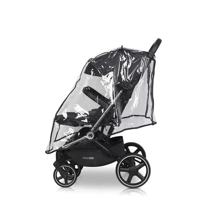 Vežimėlis dvynukams Easy go Echo, Ebony black